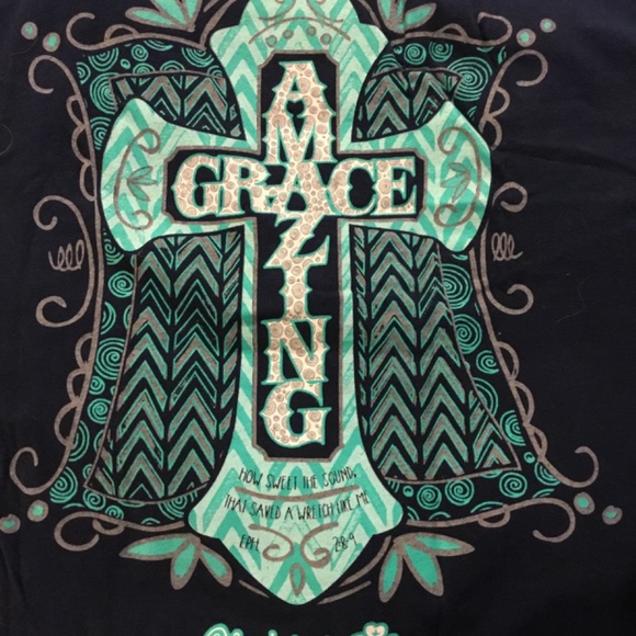 Southern contour amazing grace christian tee - Picture 3 of 3